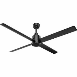 Hunter Fan Hunter TRAK™ Modern Commercial Ceiling Fan - 84" - 24887 CFM - Matte Black