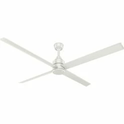 Hunter Fan Hunter TRAK™ Modern Commercial Ceiling Fan - 96" - 24887 CFM - Fesh White