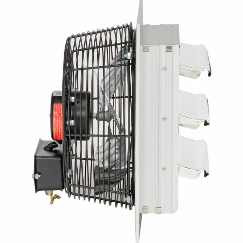 CD Continental Dynamics® Direct Drive 10" Exhaust Fan W/ Shutter, 3 Speed, 1500CFM, 1/30HP, 1Phase - Image 12