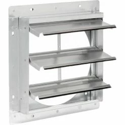 Global Industrial™ Shutter For 12" Exhaust Fan, 15-1/8"W x 15"H