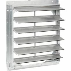 Global Industrial™ Shutter For 24" Exhaust Fan, 27-1/8"W x 27"H
