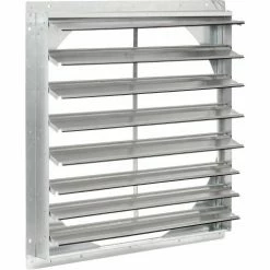 Global Industrial™ Shutter For 30" Exhaust Fan, 33-1/8"W x 33"H