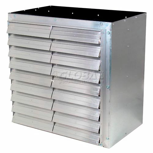 J&D Manufacturing J&D 36" Galvanized Wall Master Exhaust Fan, Belt Drive, 1hp