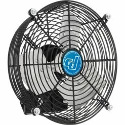 CD Continental Dynamics® 10" Direct Drive Exhaust Fan, 1 Speed, 1500 CFM, 1/30 HP