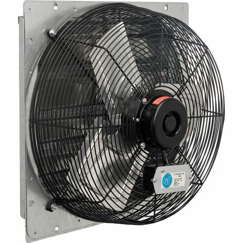 CD Continental Dynamics® Direct Drive 18" Exhaust Fan W/ Shutter, 1 Speed, 5250CFM, 1/8 HP, 1Phase - Image 3