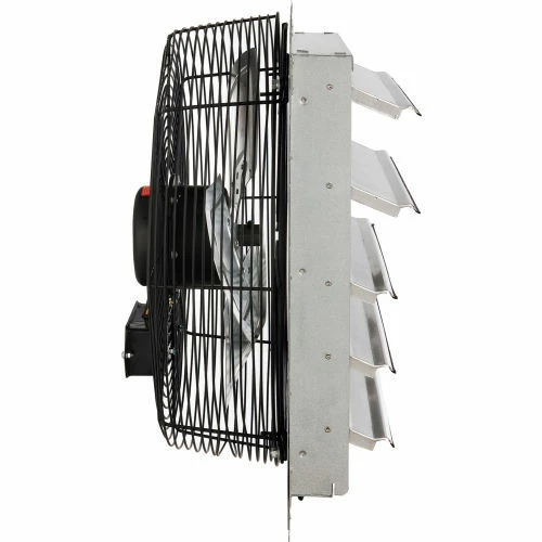 CD Continental Dynamics® Direct Drive 18" Exhaust Fan W/ Shutter, 1 Speed, 5250CFM, 1/8 HP, 1Phase - Image 4