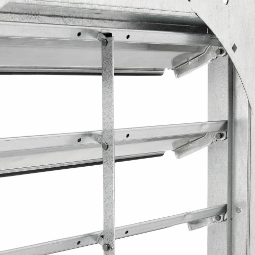 CD Continental Dynamics® Direct Drive 18" Exhaust Fan W/ Shutter, 1 Speed, 5250CFM, 1/8 HP, 1Phase - Image 21