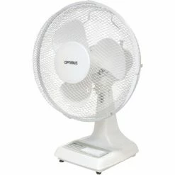 TPI 12" Oscillating Desk Fan ODF-12 1200 CFM