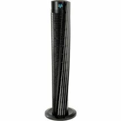 Vornado® 37" Tower Fan W/ Remote, 3 Speed, 322 CFM, 115V, Black