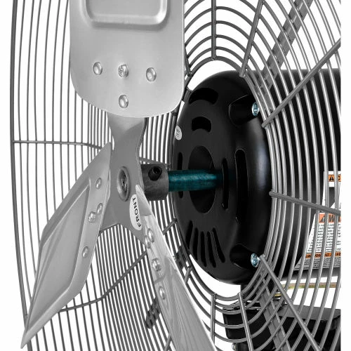 Global Industrial 24" Deluxe Oscillating Pedestal Fan, 3 Speed, 7,525 CFM, 300W, 1/2 HP - Image 16