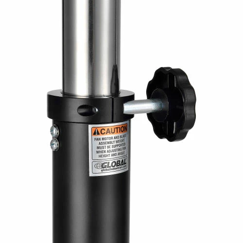 Global Industrial 24" Deluxe Oscillating Pedestal Fan, 3 Speed, 7,525 CFM, 300W, 1/2 HP - Image 17