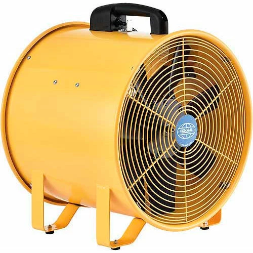 Global Industrial 8" Portable Blower Fan, 32' Flexible Duct, 2 Speed, 570 CFM, 1/8 HP - Image 3
