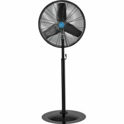 CD Continental Dynamics® 24" Premium Oscillating Pedestal Fan, TEAO Motor, 9,400 CFM, 465W, 1/2 HP
