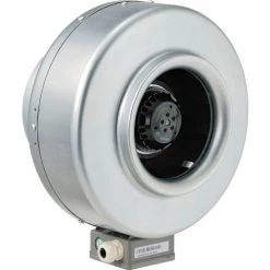 Global Industrial™ 8" Galvanized Steel Inline Duct Fan W/ Energy Star Rating
