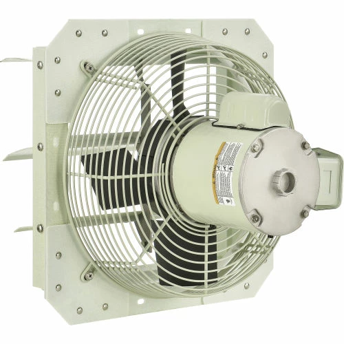CD Continental Dynamics® 12" Corrosion Resistant Exhaust Fan, 1 Speed, 1/8 HP, Single Phase - Image 3