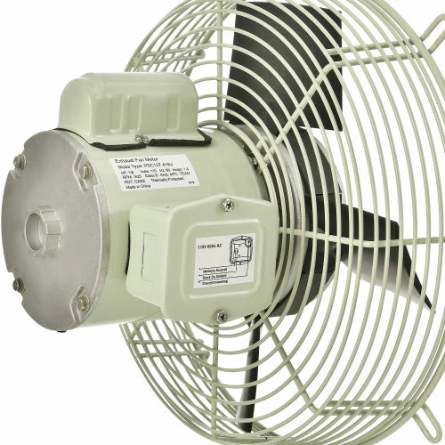 CD Continental Dynamics® 12" Corrosion Resistant Exhaust Fan, 1 Speed, 1/8 HP, Single Phase - Image 4