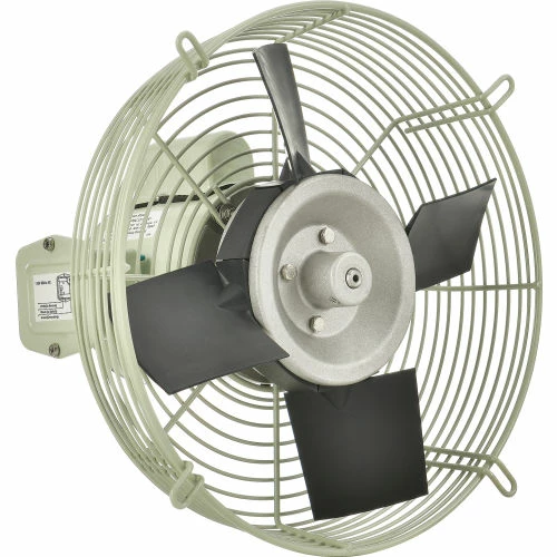 CD Continental Dynamics® 12" Corrosion Resistant Exhaust Fan, 1 Speed, 1/8 HP, Single Phase - Image 5
