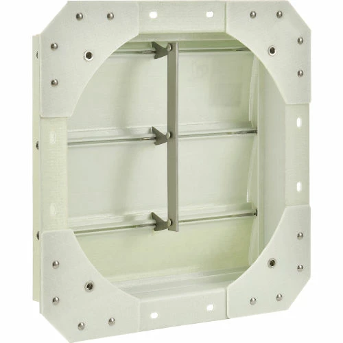 CD Continental Dynamics® 12" Corrosion Resistant Exhaust Fan, 1 Speed, 1/8 HP, Single Phase - Image 11