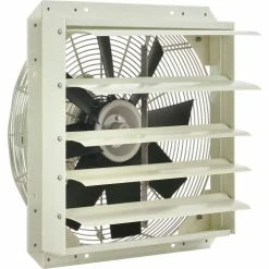 CD Continental Dynamics® 18" Corrosion Resistant Exhaust Fan, 1 Speed, 1/4 HP, Single Phase