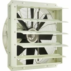 CD Continental Dynamics® 20" Corrosion Resistant Exhaust Fan, 1 Speed, 1/3 HP, Single Phase