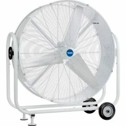 Global Industrial 42" Outdoor Rated Mobile Tilt Drum Blower Fan, 2 Speed, 15,000 CFM, 1/2 HP