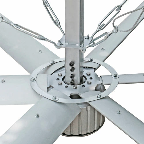 Global Industrial™ 14' HVLS Ceiling Fan - BLDC Motor - 182280 CFM - 208/240V - Image 3