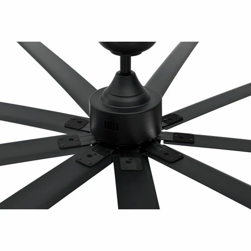 Global Industrial 108" Industrial Ceiling Fan, DC Motor, 6 Speed, 19448 CFM, Black - Image 3