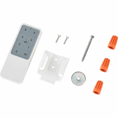 Global Industrial 108" Industrial Ceiling Fan, DC Motor, 6 Speed, 19448 CFM, Black - Image 8