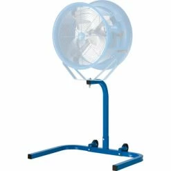 Global Industrial Pedestal Stroller for High Velocity Dock Fans