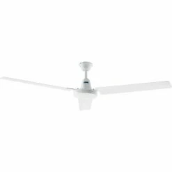 Global Industrial™ 60" Industrial Ceiling Fan, 4 Speed, 9150 CFM, 120V, White