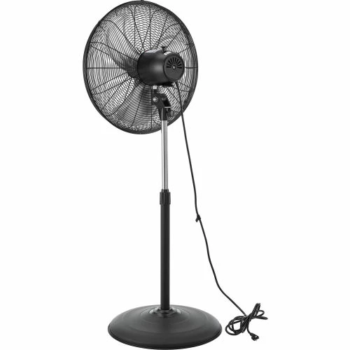 Global Industrial 20" Industrial Pedestal Oscillating Fan, 5,250 CFM, 1/6 HP - Image 4