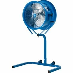 Global Industrial 14" High Velocity Fan, Pedestal Stroller Mount, 6,800 CFM, 1/3 HP, 115V