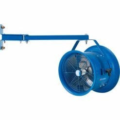 Global Industrial 14" High Velocity Fan, Dock Truck Mount, 6,800 CFM, 1/3 HP, 115V