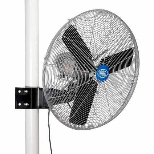 Global Industrial 24" Oscillating Fan, Pole or Column Mount, 7,525 CFM, 1/4 HP