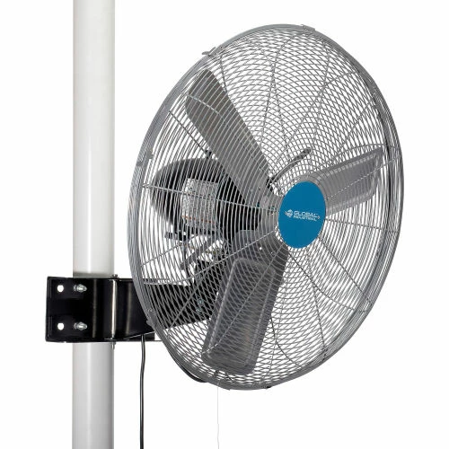 Global Industrial 24" Deluxe Oscillating Fan, Pole or Column Mount, 8,650 CFM, 1/2 HP