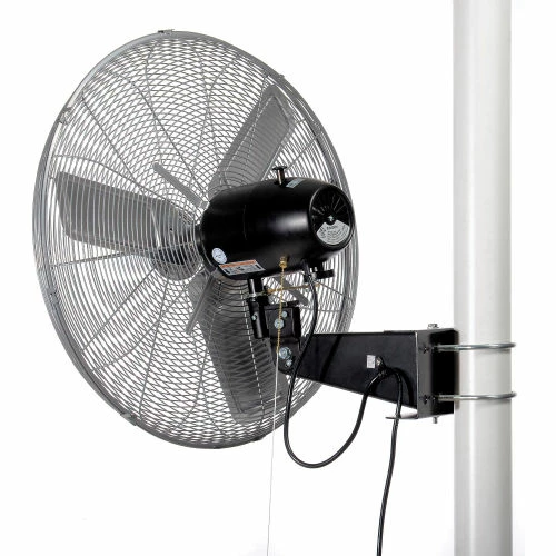Global Industrial 24" Deluxe Oscillating Fan, Pole or Column Mount, 8,650 CFM, 1/2 HP - Image 3