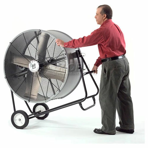 TPI 36" Haz. Location Portable Blower Fan w/ Swivel Base, 6,900 CFM, 1/2 HP, 1 Phase - Image 6