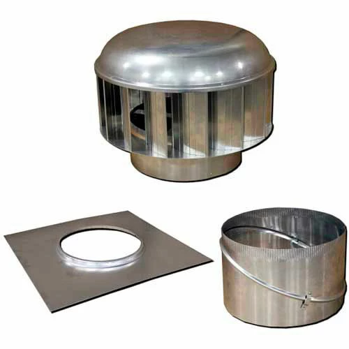 Envira-North Hurricane™ Turbine Ventilator 12 Inch Variable Pitch Flue