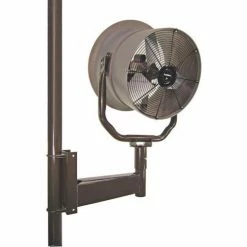 24" Oscillating High Velocity Fan, 5900 CFM, 115V, 1 HP, Single Phase