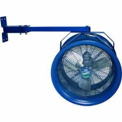 Patterson Fan 14" Dia High Velocity Truck Cooler Fan w/ Swing Arm & Yoke, 2,600 CFM, 1 HP