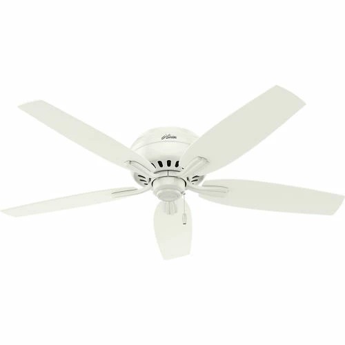 Hunter Fan 52" Newsome Ceiling Fan with Light 53313 - White - Image 8