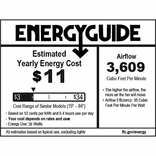 Hunter Fan 52" Newsome Ceiling Fan 53324 - Black - Image 4