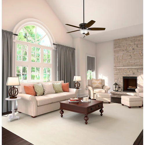 Hunter Fan 52" Kenbridge Ceiling Fan with Light 53376 - Noble Bronze - Image 3