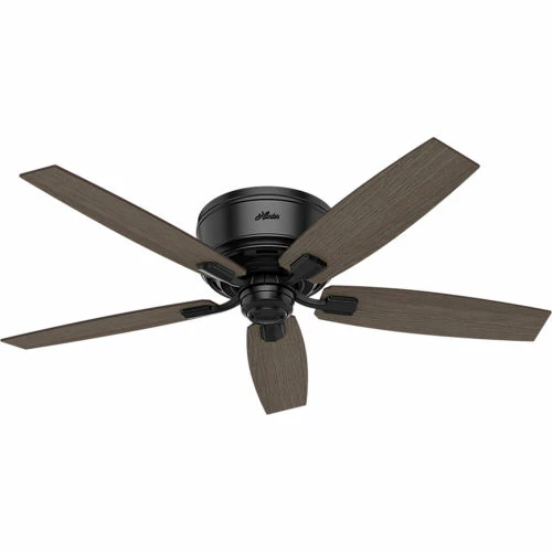 Hunter Fan 52" Bennett Ceiling Fan with Light and Handheld Remote 53393 - Matte Black - Image 8