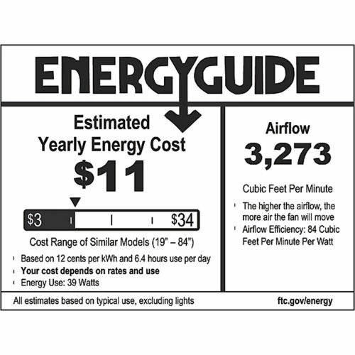 Hunter Fan 52" Bennett Ceiling Fan with Light and Handheld Remote 53393 - Matte Black - Image 4