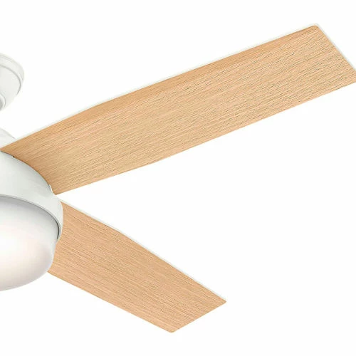Hunter Fan 52" Dempsey with Light Ceiling Fan with Light and Handheld Remote 59217 - Fresh White - Image 6