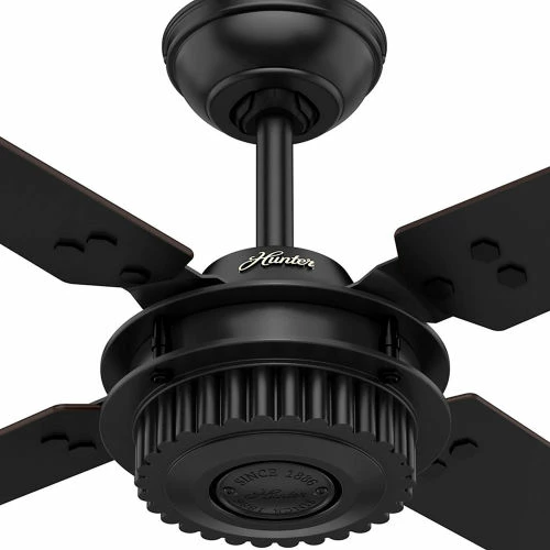 Hunter Fan 54" Chronicle Ceiling Fan with Wall Control 59235 - Matte Black - Image 5