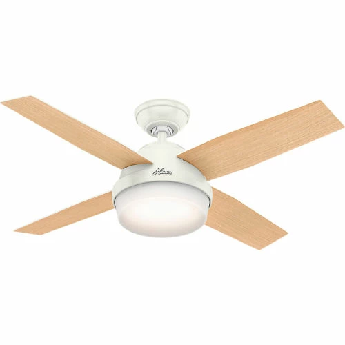 Hunter Fan 44" Dempsey with Light Ceiling Fan with Light and Handheld Remote 59246 - Fresh White - Image 8