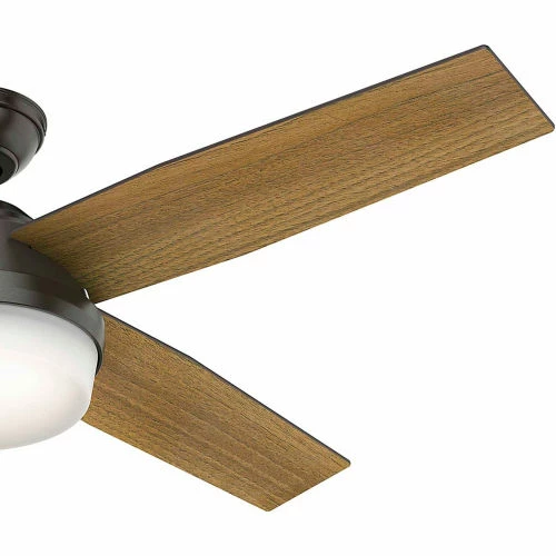 Hunter Fan 52" Dempsey with Light Ceiling Fan with Light and Handheld Remote 59446 - Noble Bronze - Image 6