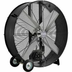 Global Industrial 42" Portable Drum Blower Fan, 17600 CFM, 1 HP, 1 Phase
